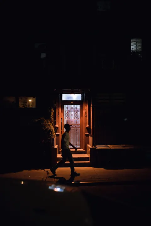 Night Street Phone Wallpaper · street · 1440×2160
