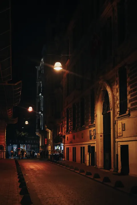 Night Street Phone Wallpaper · street · 1440×2160