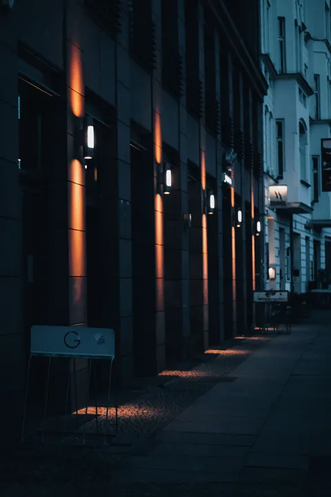 Night Street Phone Wallpaper · street · 1440×2160