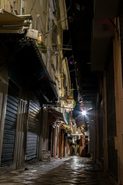 Night Street Phone Wallpaper · street · 1440×2160