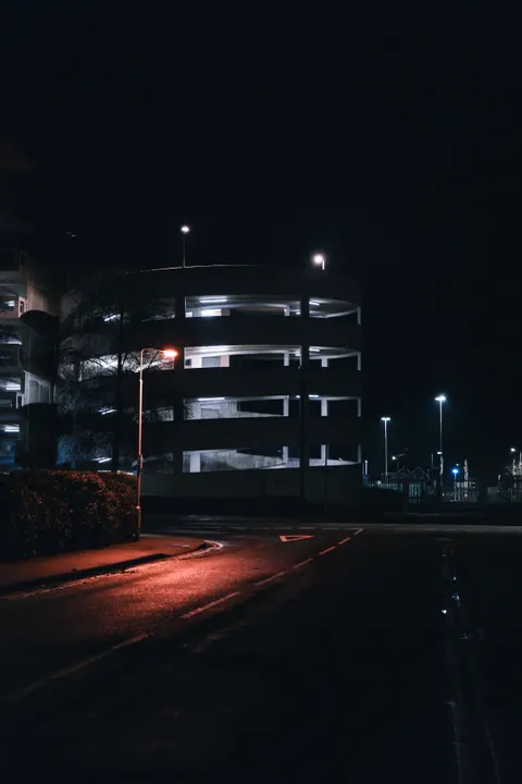 Night Street Phone Wallpaper · street · 1440×2160