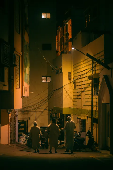 Night Street Phone Wallpaper · street · 1440×2160
