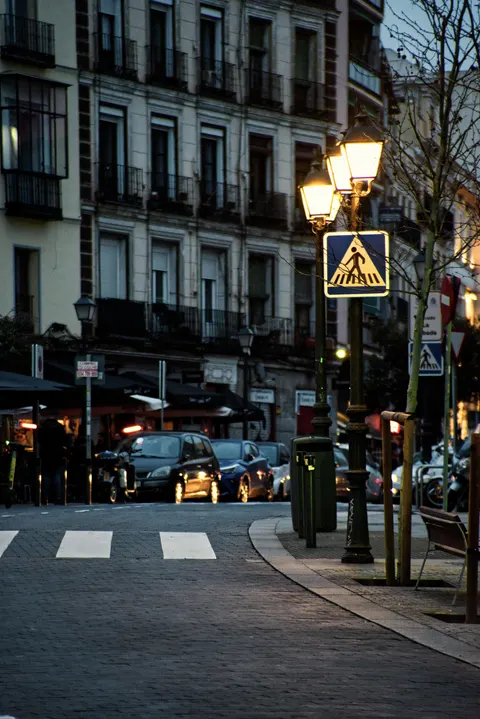 Night Street Phone Wallpaper · street · 1440×2157