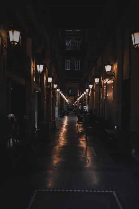 Night Street Phone Wallpaper · street · 1440×2160
