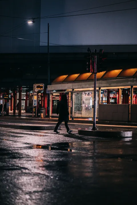 Night Street Phone Wallpaper · street · 1440×2160