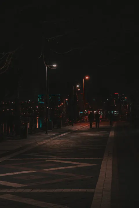 Night Street Phone Wallpaper · street · 1440×2160