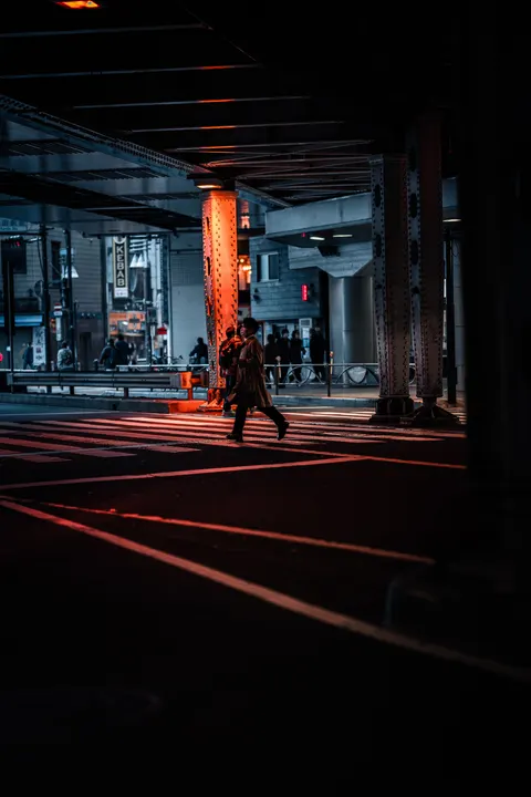 Night Street Phone Wallpaper · street · 1440×2160