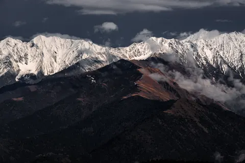 Обои Гималайские вершины 4K · mountains · 3840×2563