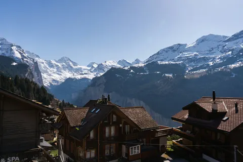 스위스 알프스 4K 배경화면 · mountains · 3840×2560