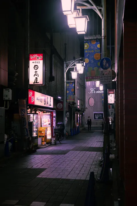 Tokyo Alley Phone Wallpaper · street · 1440×2160