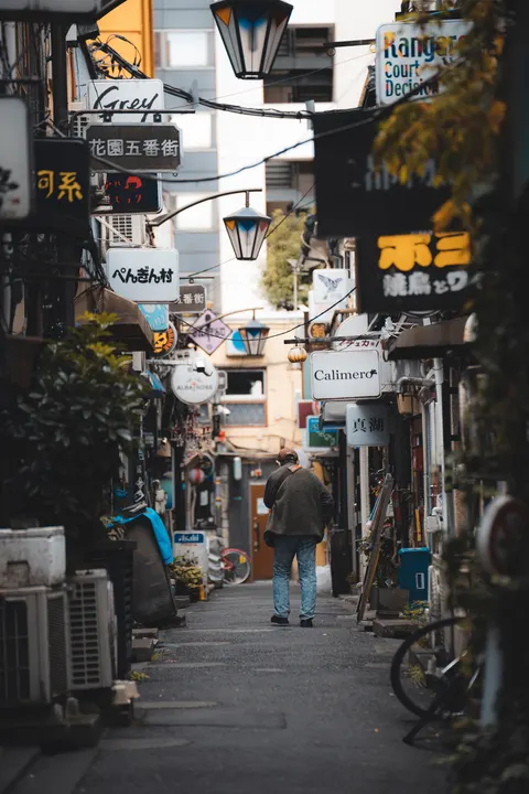 Tokyo Alley Phone Wallpaper · street · 1440×2160