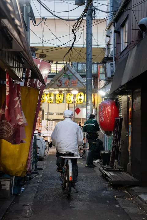 Tokyo Alley Phone Wallpaper · street · 1440×2160