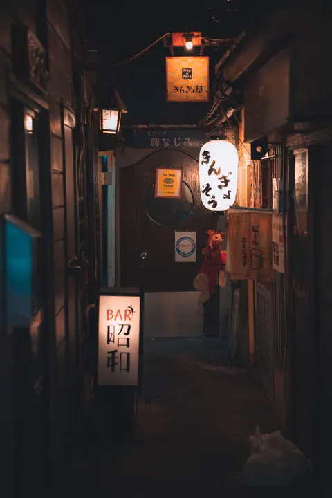 Tokyo Alley Phone Wallpaper · street · 1440×2160