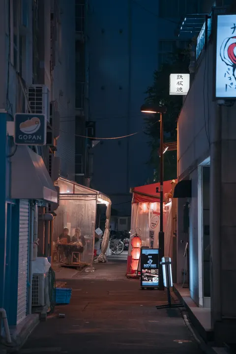 Tokyo Alley Phone Wallpaper · street · 1440×2160