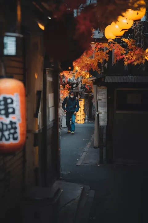 Tokyo Alley Phone Wallpaper · street · 1440×2160