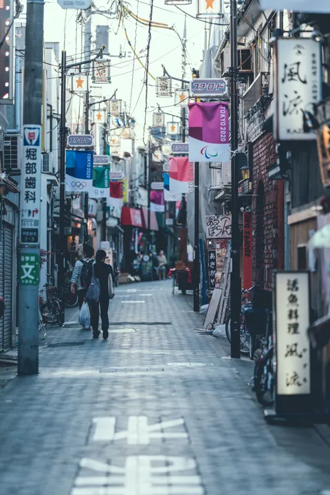 Tokyo Alley Phone Wallpaper · street · 1440×2159