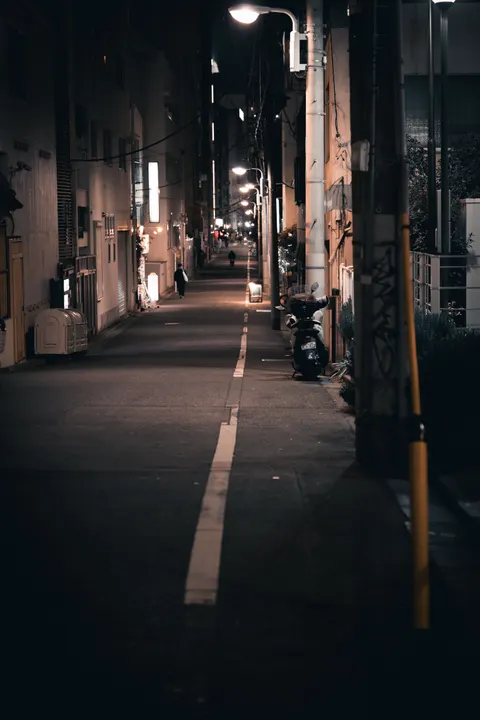 Tokyo Alley Phone Wallpaper · street · 1440×2160