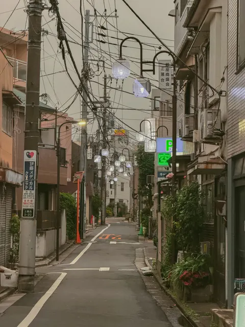 Tokyo Alley Phone Wallpaper · street · 1440×1920