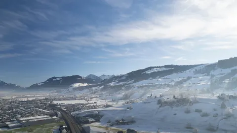 스위스 알프스 4K 배경화면 · mountains · 3840×2158