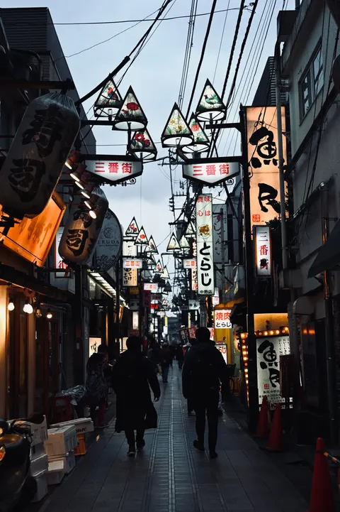 Tokyo Alley Phone Wallpaper · street · 1440×2164