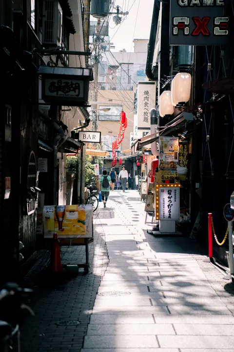 Tokyo Alley Phone Wallpaper · street · 1440×2160