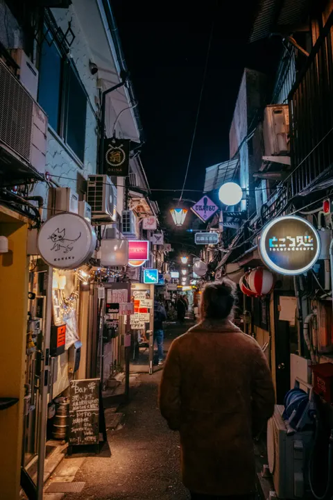 Tokyo Alley Phone Wallpaper · street · 1440×2160