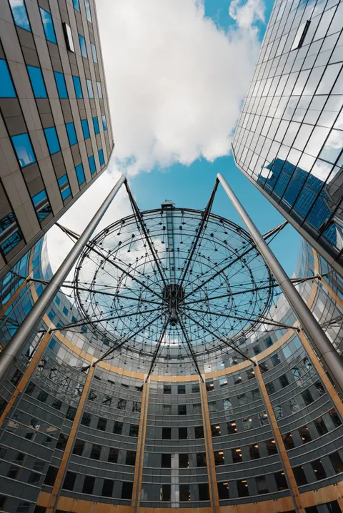 Looking Up Phone Wallpaper · street · 1440×2158