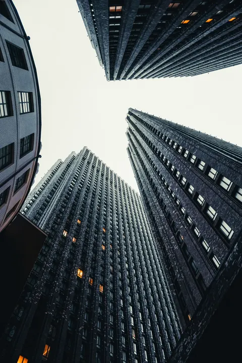 Looking Up Phone Wallpaper · street · 1440×2160