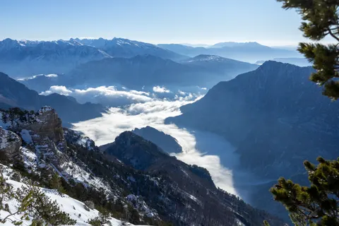 Fond d'écran Montagnes 4K · mountains · 3840×2560