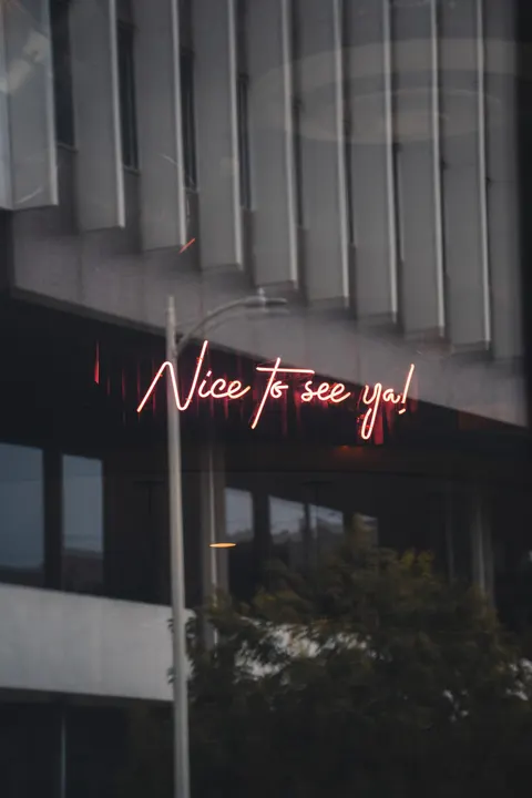 Neon Sign Phone Wallpaper · street · 1440×2160