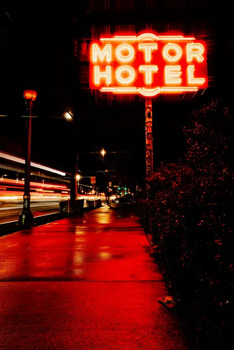 Neon Sign Phone Wallpaper · street · 1440×2158