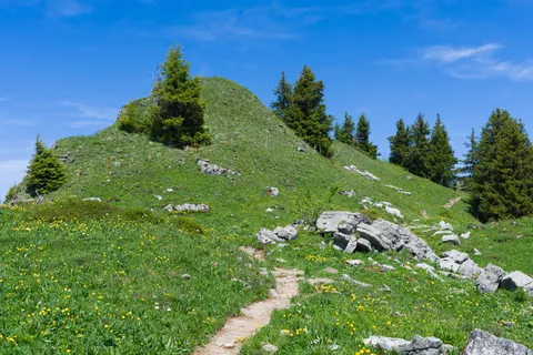 산길 4K 배경화면 · mountains · 3840×2558