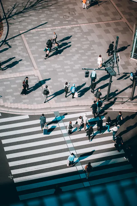 Crossing Phone Wallpaper · street · 1440×2160