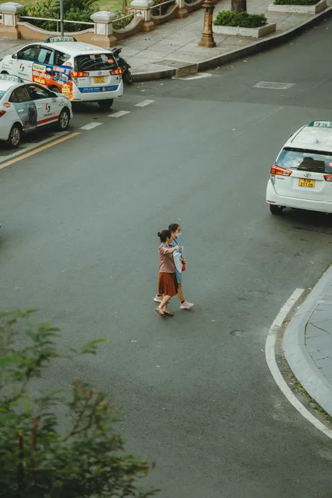 Crossing Phone Wallpaper · street · 1440×2160