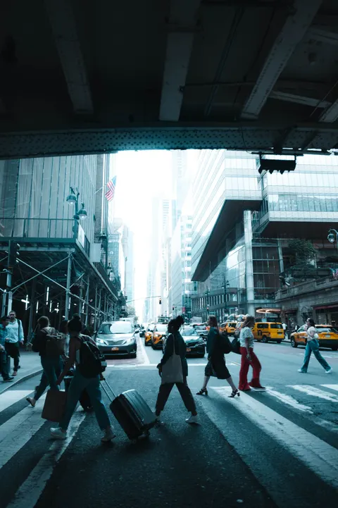 Crossing Phone Wallpaper · street · 1440×2160