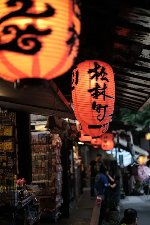 Night Market Phone Wallpaper · street · 1440×2160