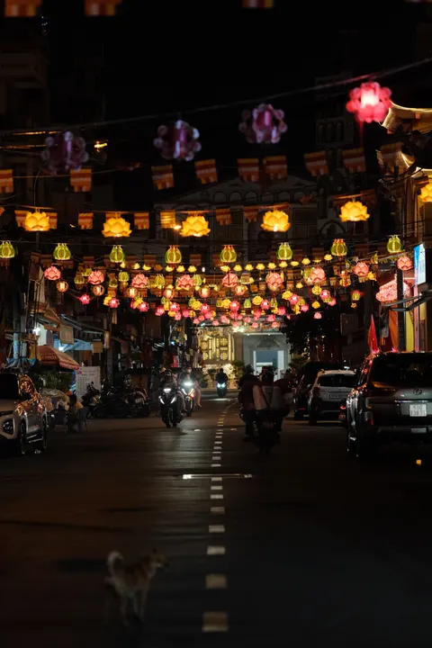 Night Market Phone Wallpaper · street · 1440×2160