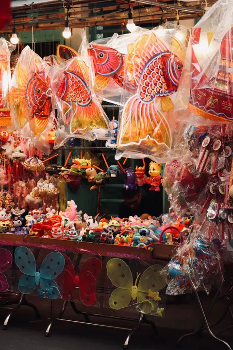 Night Market Phone Wallpaper · street · 1440×2160