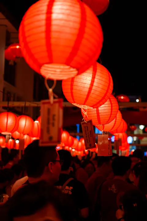 Night Market Phone Wallpaper · street · 1440×2160