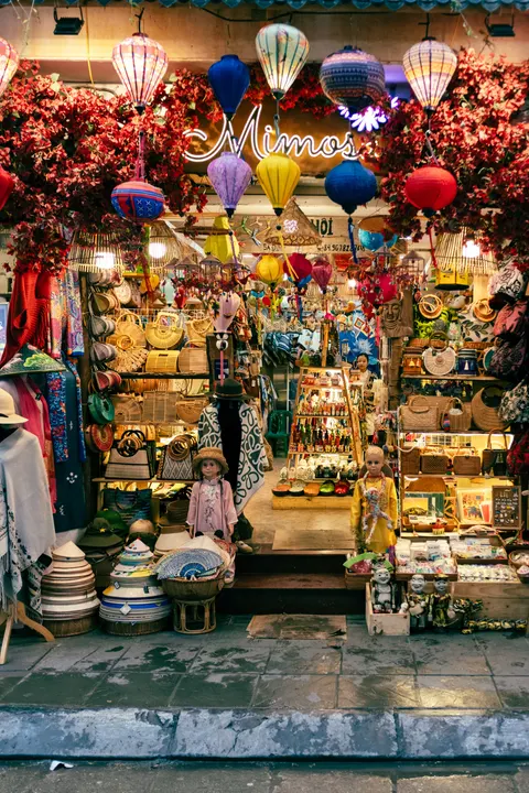 Night Market Phone Wallpaper · street · 1440×2160