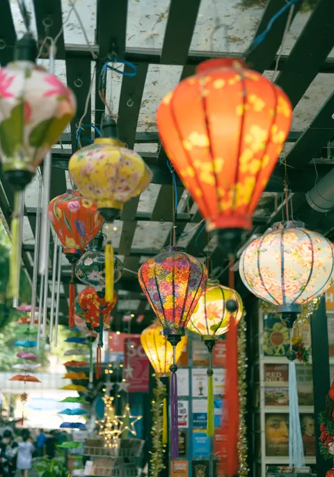 Night Market Phone Wallpaper · street · 1440×2054