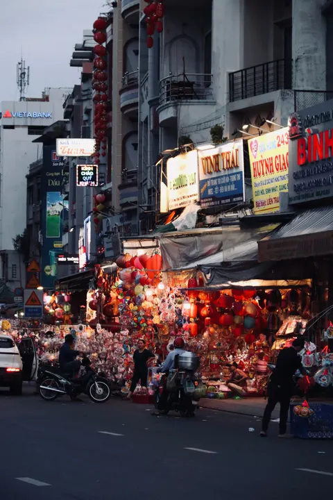 Night Market Phone Wallpaper · street · 1440×2160