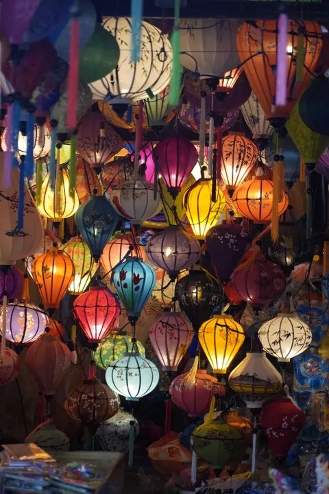 Night Market Phone Wallpaper · street · 1440×2160