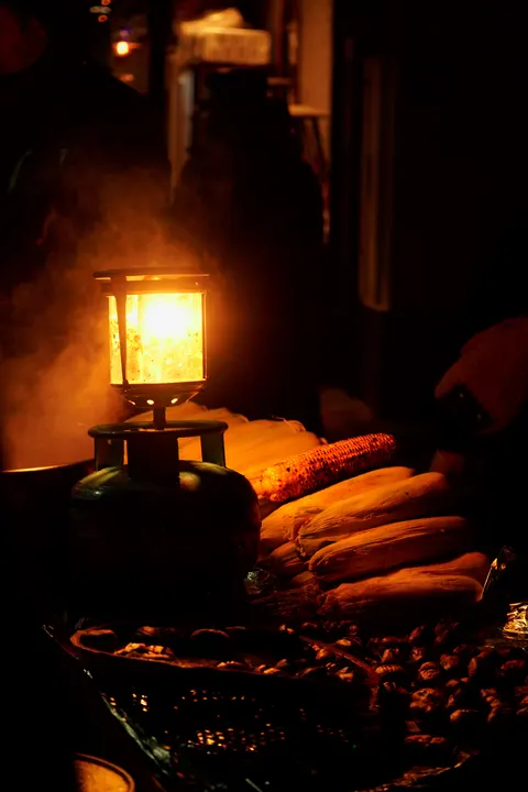 Night Market Phone Wallpaper · street · 1440×2160
