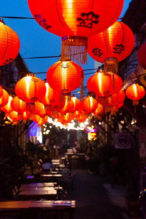 Night Market Phone Wallpaper · street · 1440×2160