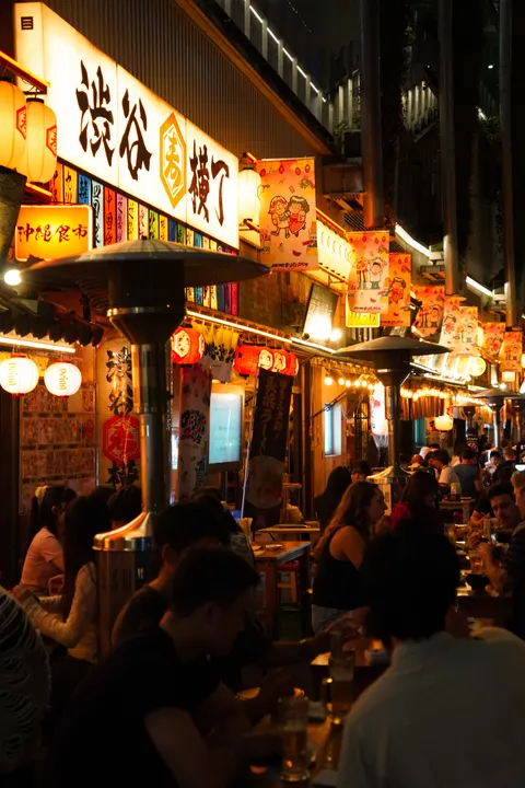 Night Market Phone Wallpaper · street · 1440×2160