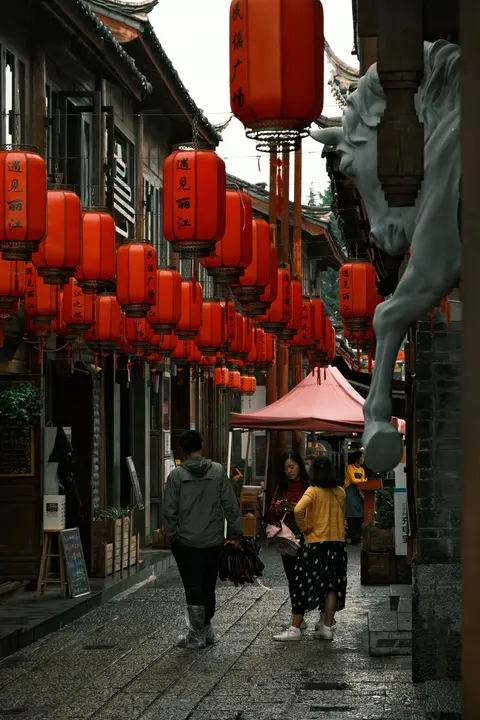 Night Market Phone Wallpaper · street · 1440×2160