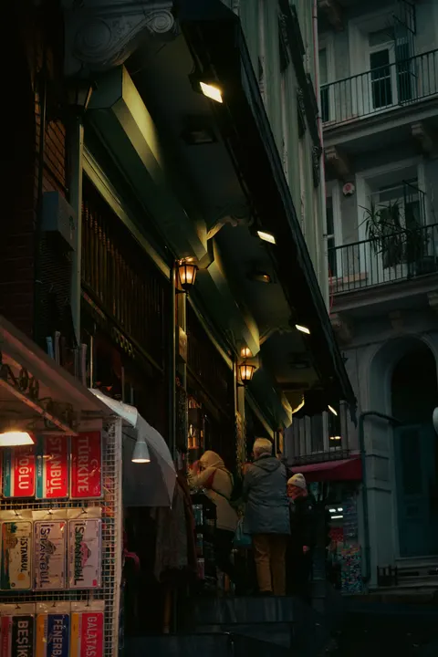 Night Market Phone Wallpaper · street · 1440×2160