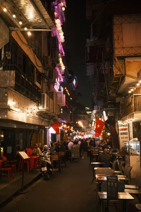 Night Market Phone Wallpaper · street · 1440×2160