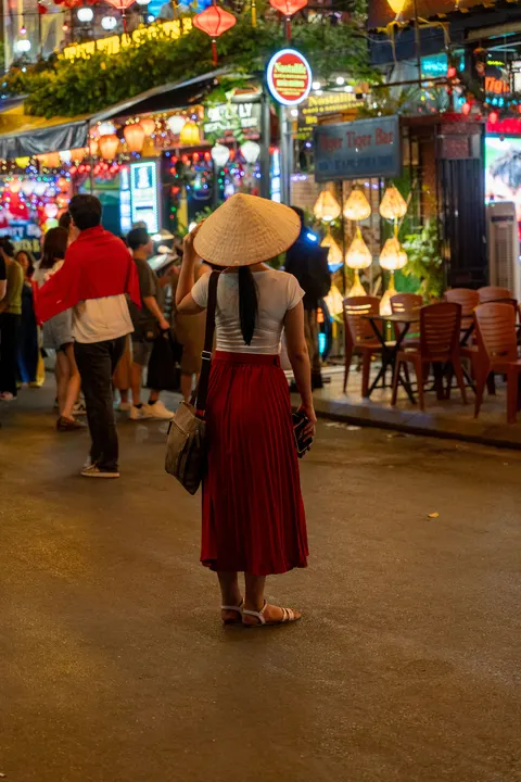 Night Market Phone Wallpaper · street · 1440×2160